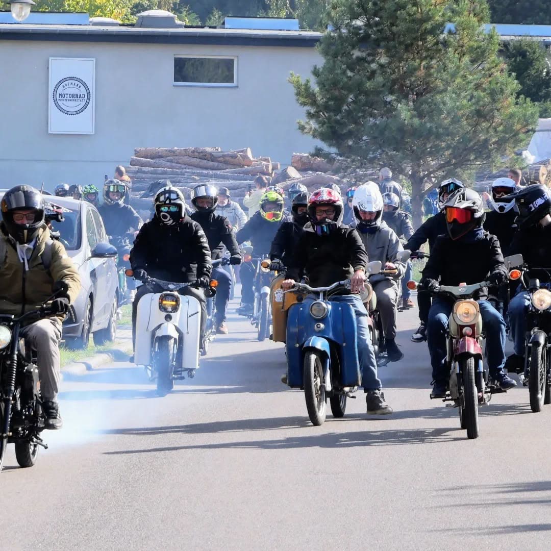 Motorradtreffen bei Hofmann Motorrad am Schwielochsee